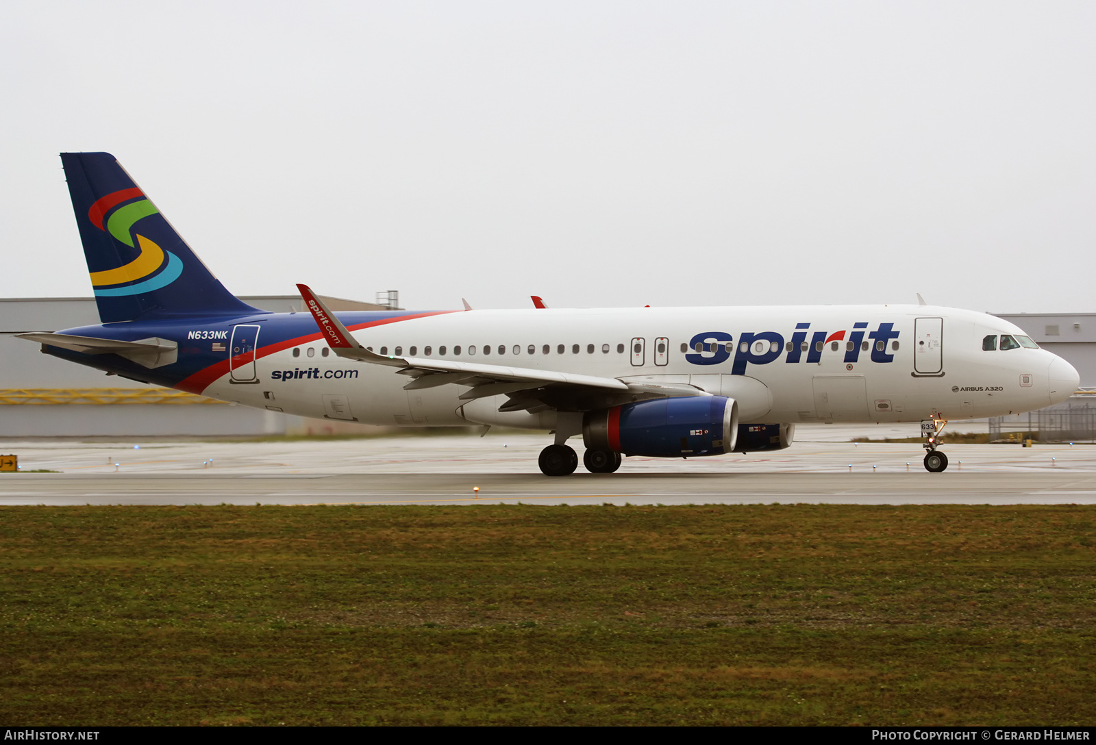 Aircraft Photo of N633NK | Airbus A320-232 | Spirit Airlines | AirHistory.net #220783