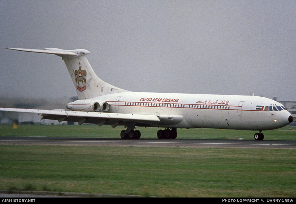 Aircraft Photo of G-ARVF | Vickers VC10 Srs1101 | United Arab Emirates Government | AirHistory.net #220793