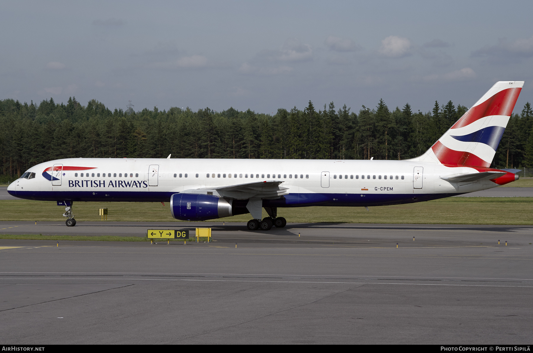 Aircraft Photo of G-CPEM | Boeing 757-236 | British Airways | AirHistory.net #220805