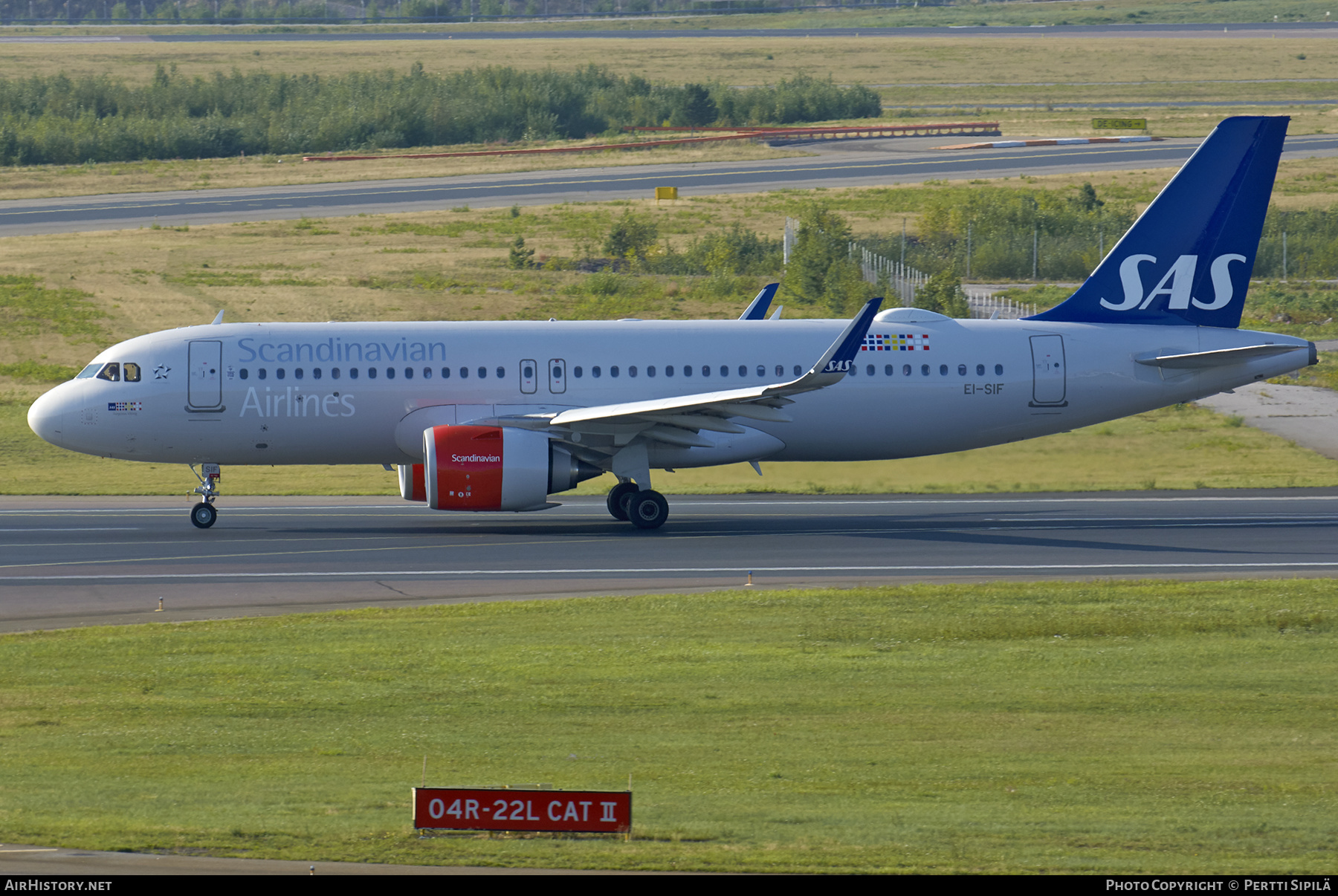 Aircraft Photo of EI-SIF | Airbus A320-251N | Scandinavian Airlines - SAS | AirHistory.net #220807