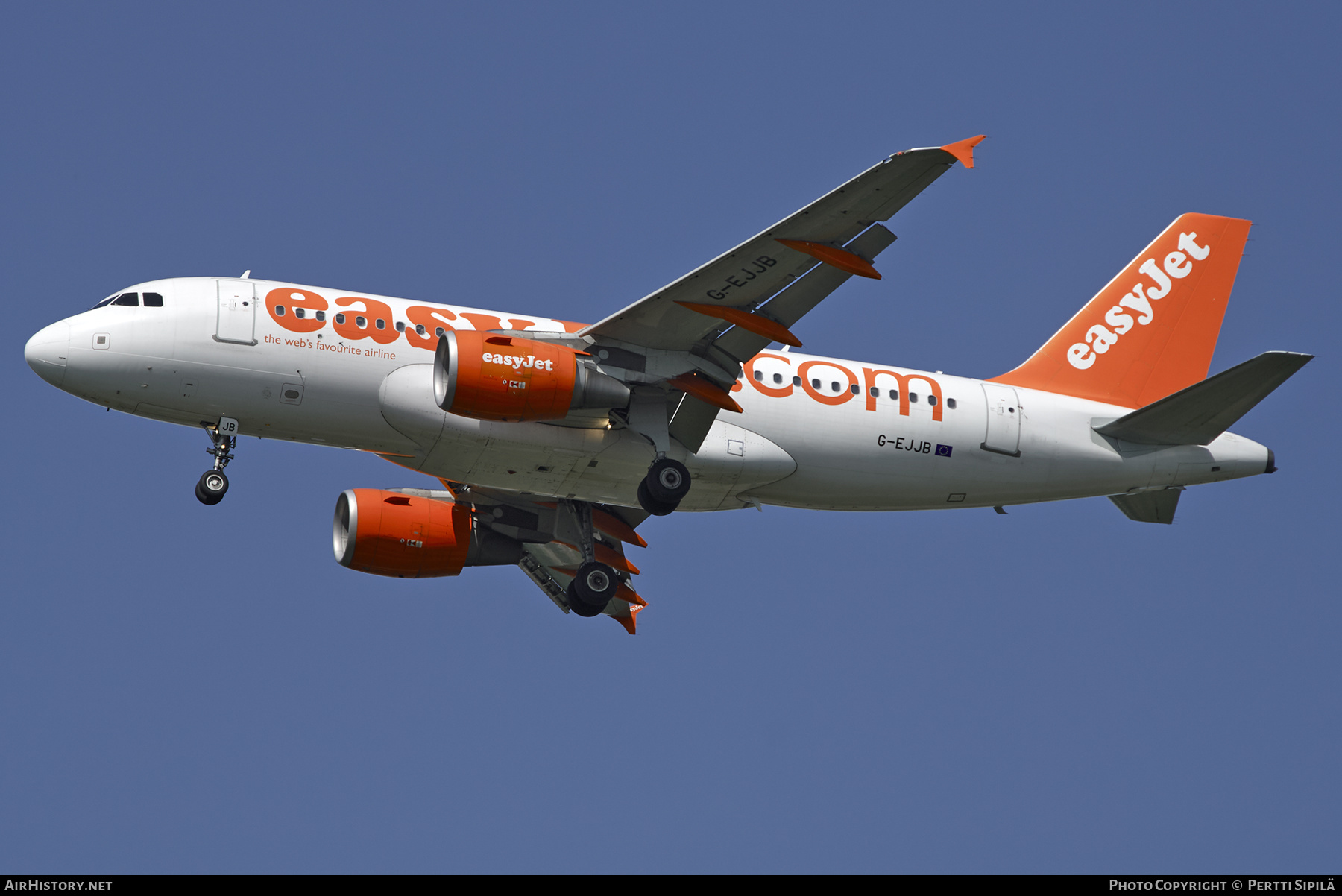 Aircraft Photo of G-EJJB | Airbus A319-111 | EasyJet | AirHistory.net #220820