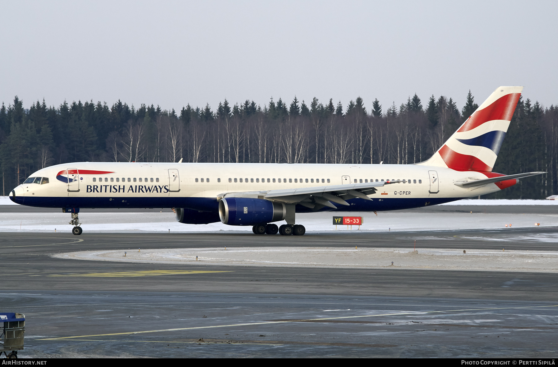 Aircraft Photo of G-CPER | Boeing 757-236 | British Airways | AirHistory.net #220829