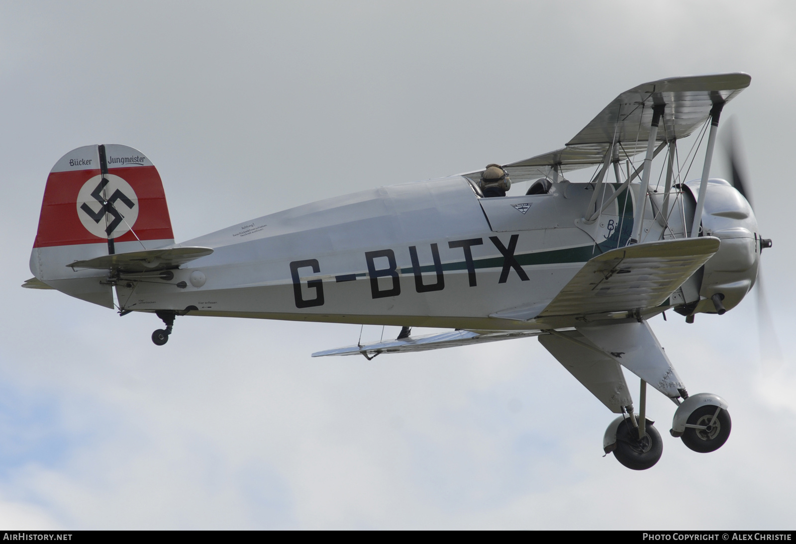 Aircraft Photo of G-BUTX | Bücker Bü 133C/SS-185 Jungmeister | AirHistory.net #220830
