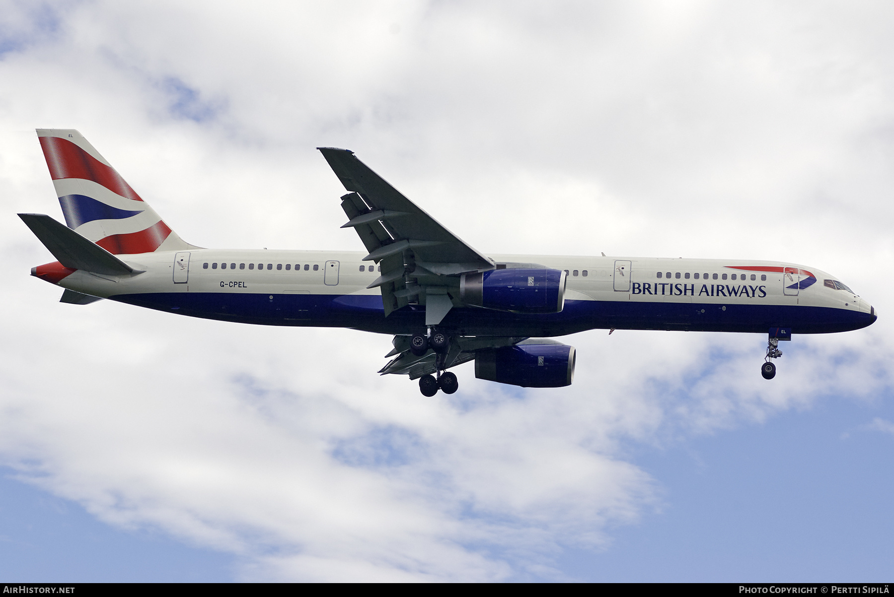 Aircraft Photo of G-CPEL | Boeing 757-236 | British Airways | AirHistory.net #220832