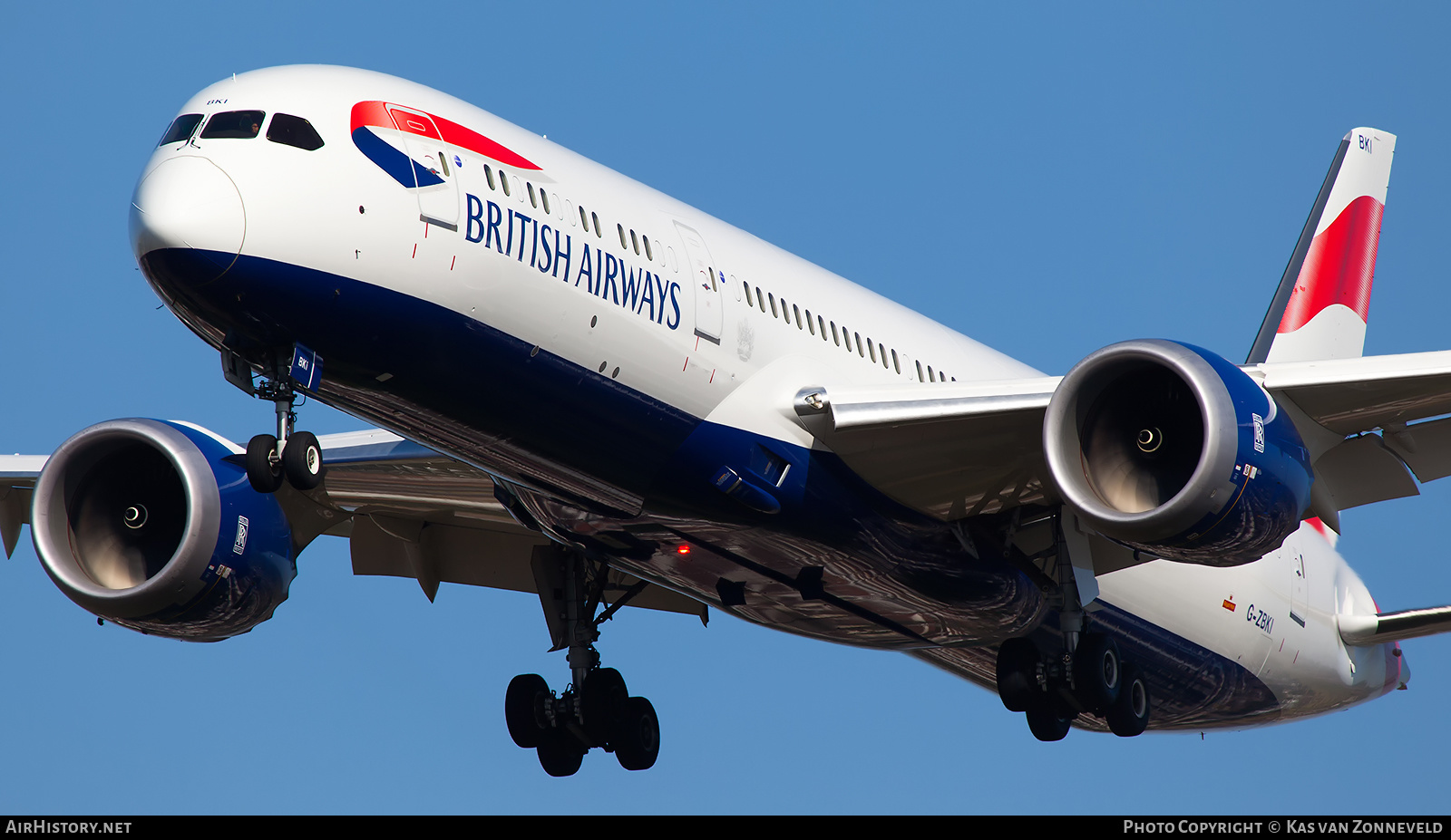 Aircraft Photo of G-ZBKI | Boeing 787-9 Dreamliner | British Airways | AirHistory.net #220837
