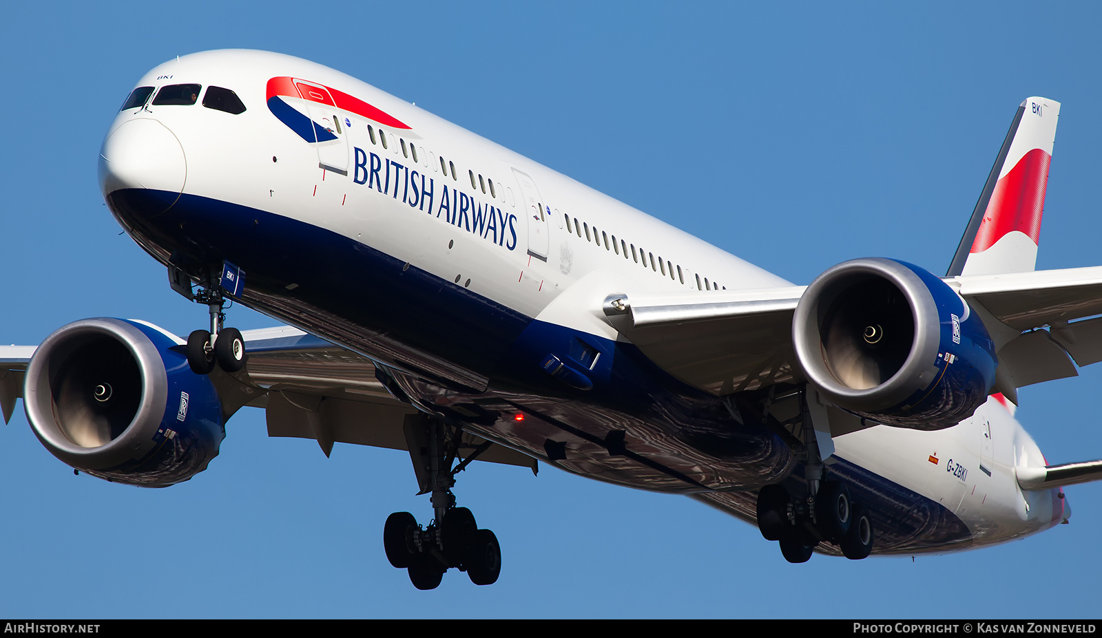 Aircraft Photo of G-ZBKI | Boeing 787-9 Dreamliner | British Airways | AirHistory.net #220837