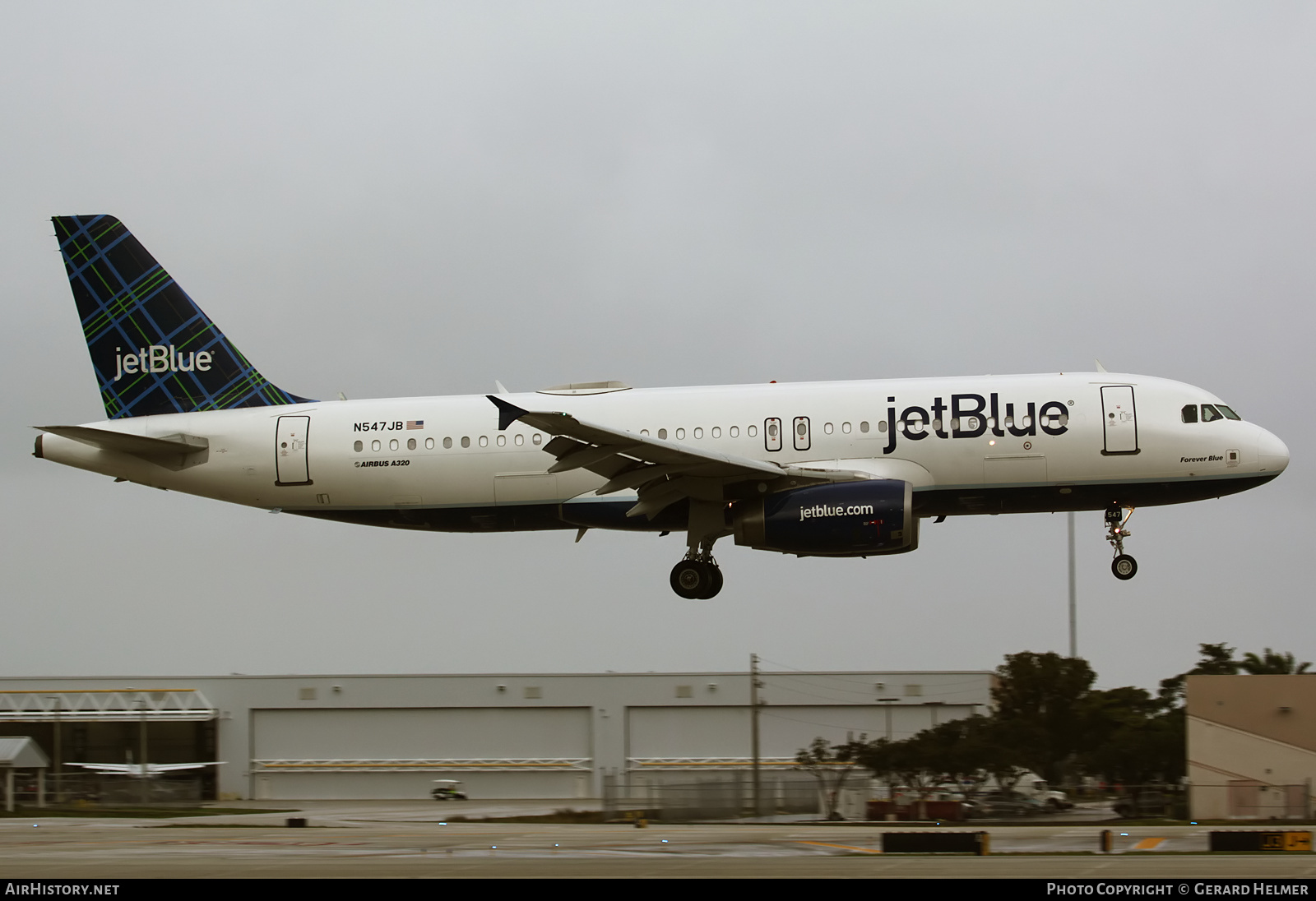 Aircraft Photo of N547JB | Airbus A320-232 | JetBlue Airways | AirHistory.net #220846