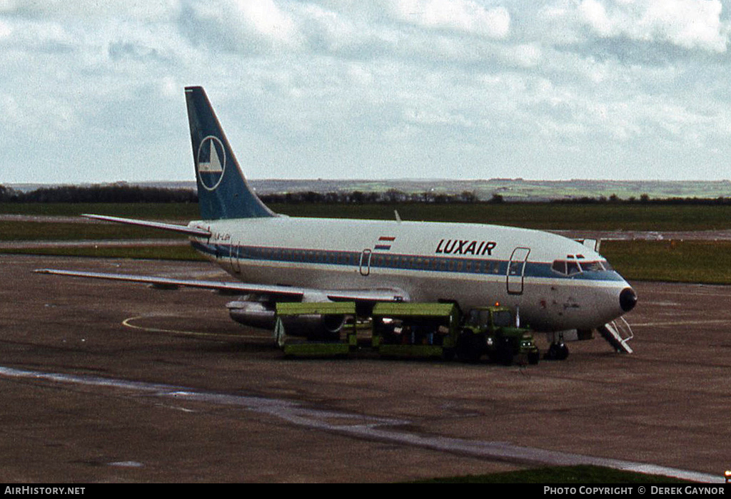 Aircraft Photo of LX-LGH | Boeing 737-2C9/Adv | Luxair | AirHistory.net #220868