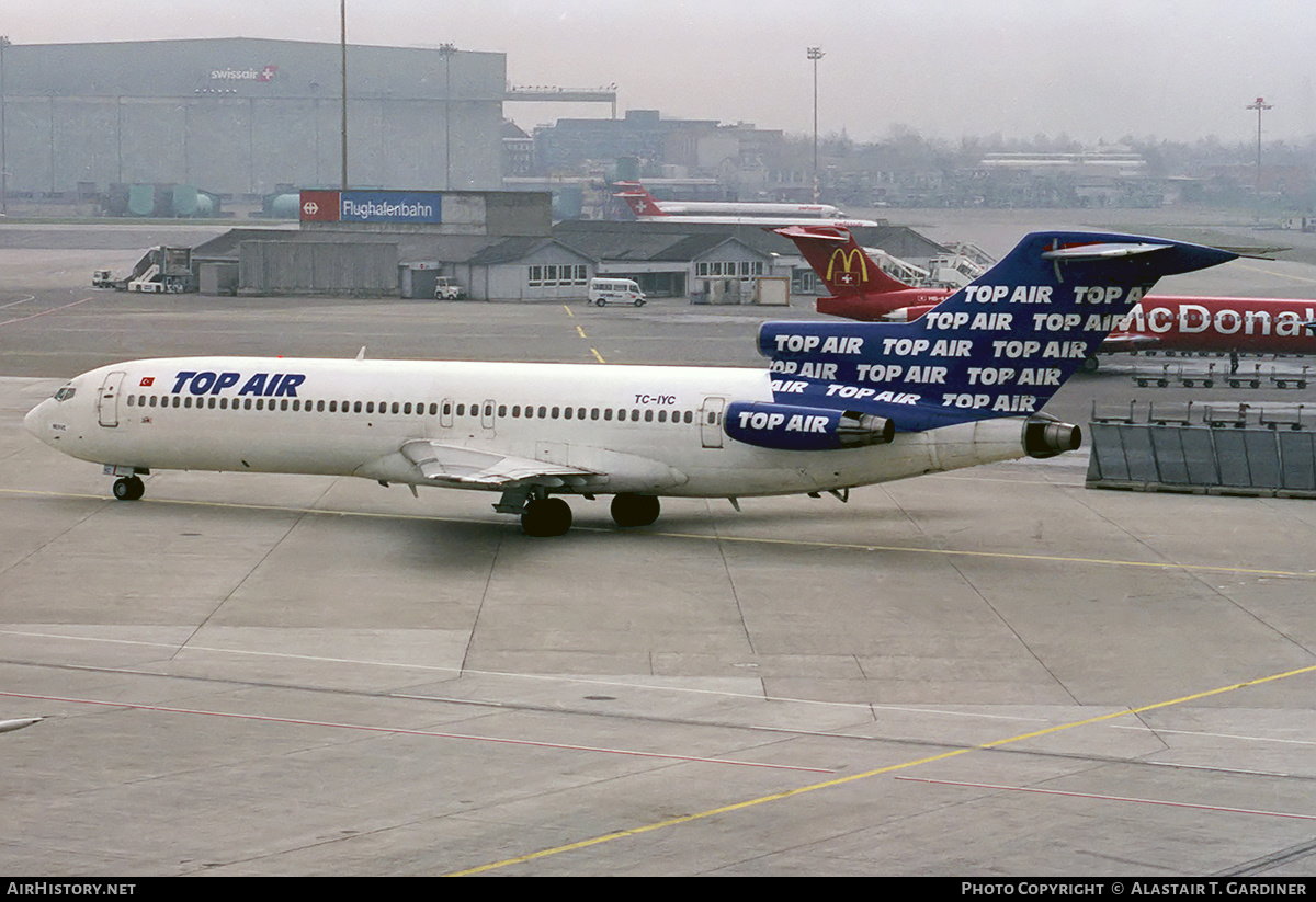 Aircraft Photo of TC-IYC | Boeing 727-2F2/Adv | Top Air | AirHistory.net #220879