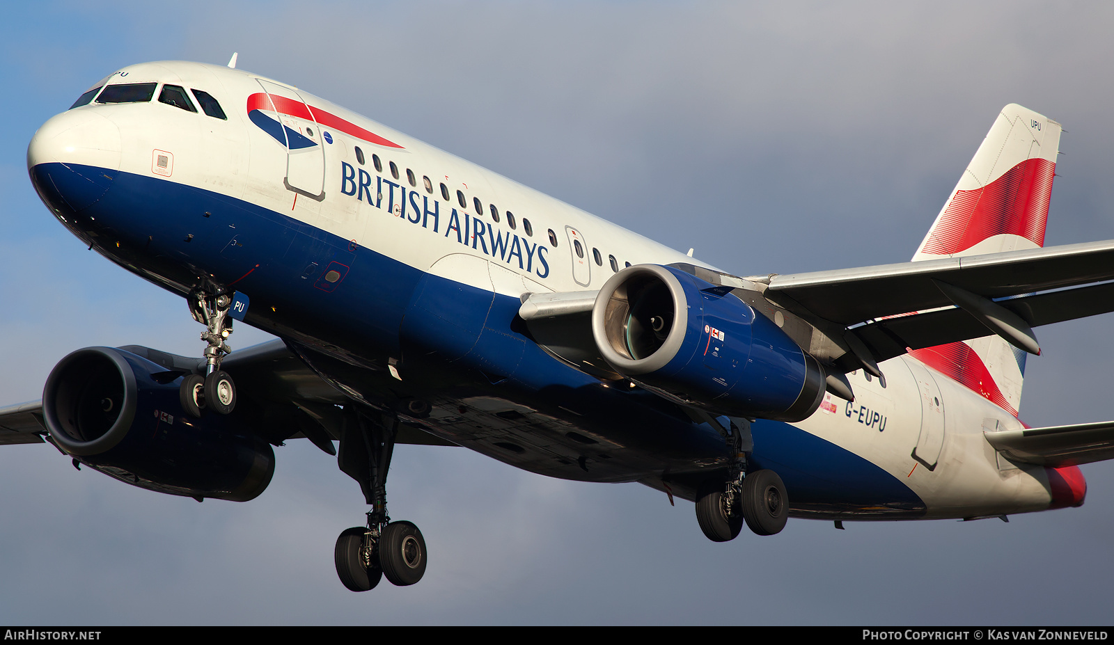Aircraft Photo of G-EUPU | Airbus A319-131 | British Airways | AirHistory.net #220887