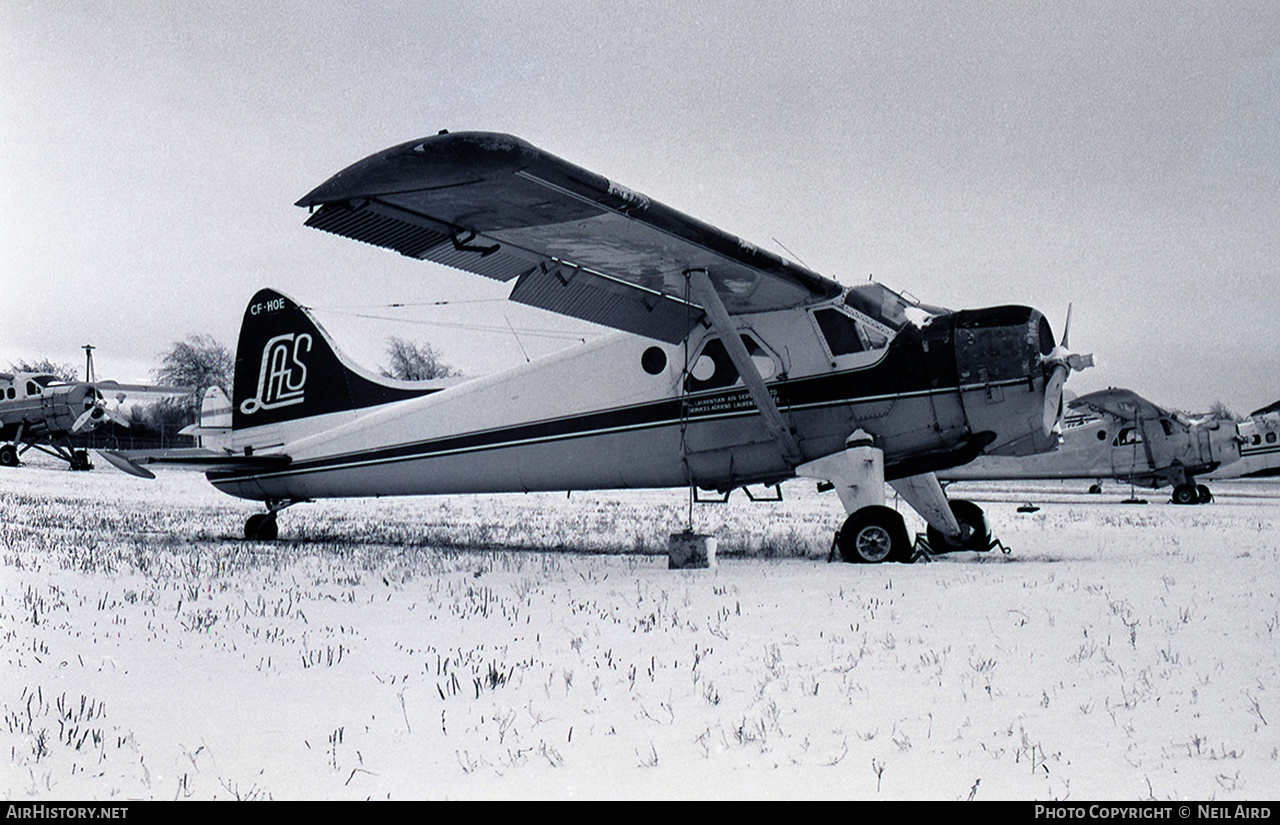 Aircraft Photo of CF-HOE | De Havilland Canada DHC-2 Beaver Mk.1 | Laurentian Air Services | AirHistory.net #220899