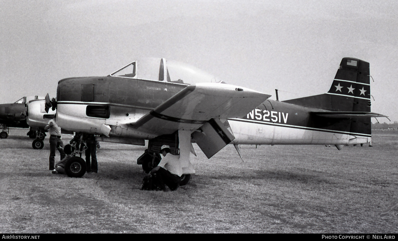 Aircraft Photo of N5251V | North American T-28A Trojan | AirHistory.net #220900