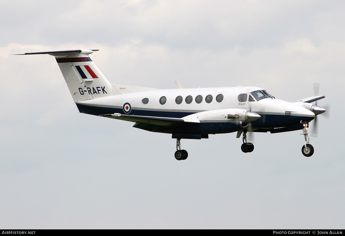 Aircraft Photo of G-RAFK | Raytheon B200 King Air | UK - Air Force | AirHistory.net #220918