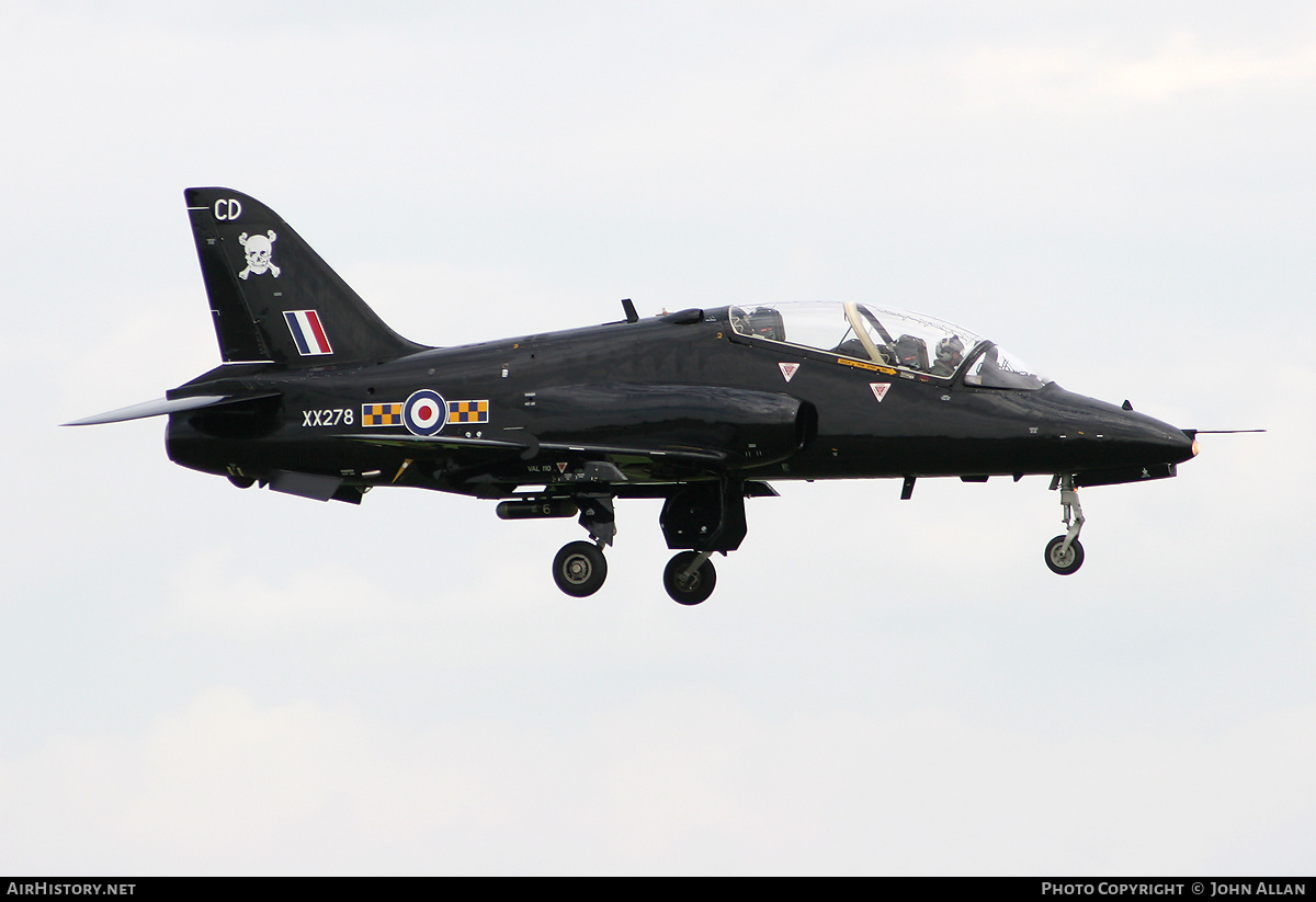 Aircraft Photo of XX278 | British Aerospace Hawk T.1A | UK - Air Force | AirHistory.net #220922