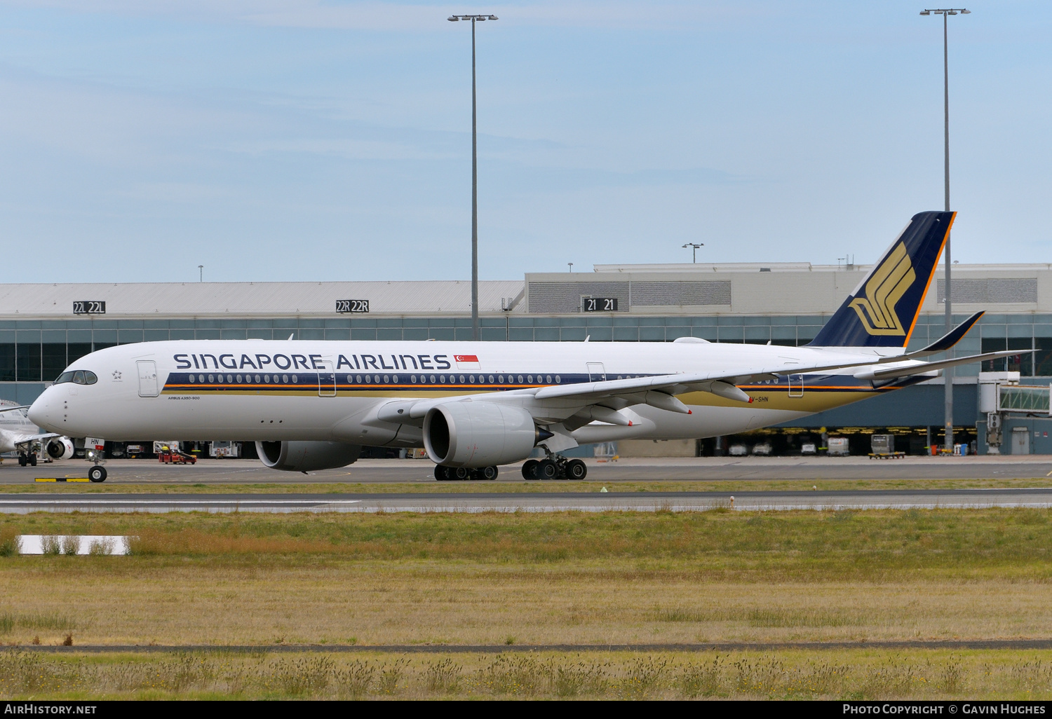 Aircraft Photo of 9V-SHN | Airbus A350-941 | Singapore Airlines | AirHistory.net #220925