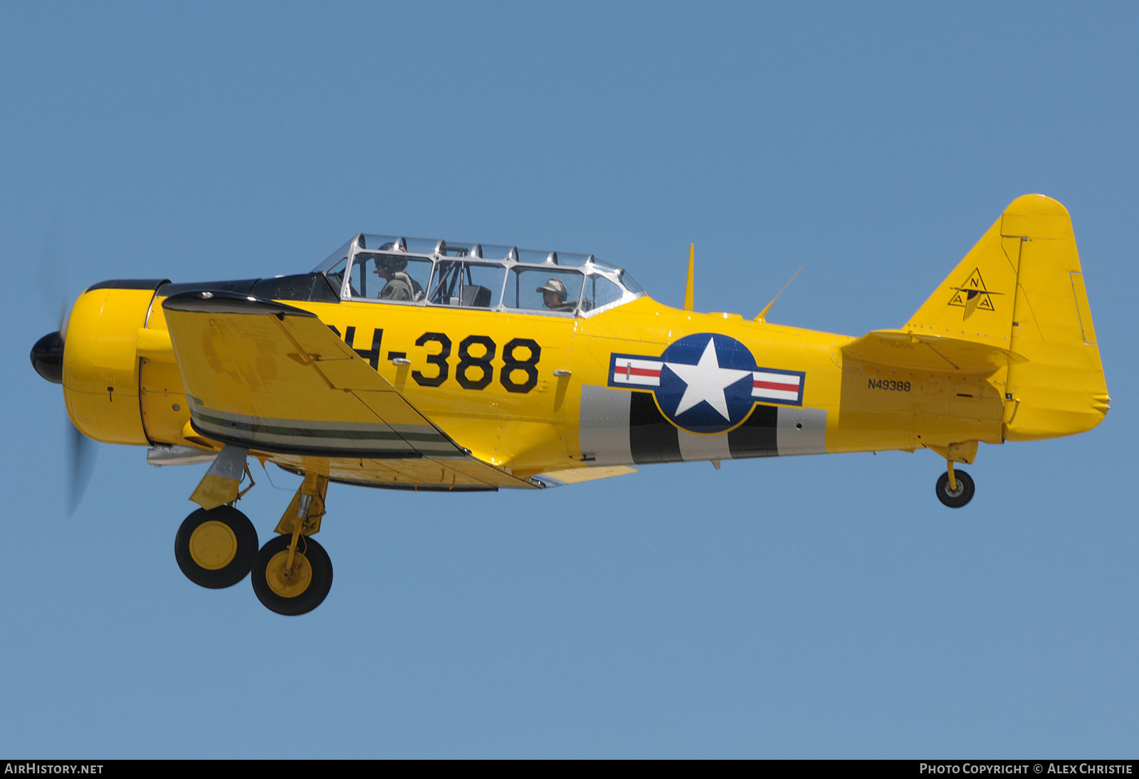Aircraft Photo of N49388 | North American T-6G Texan | USA - Air Force | AirHistory.net #220939