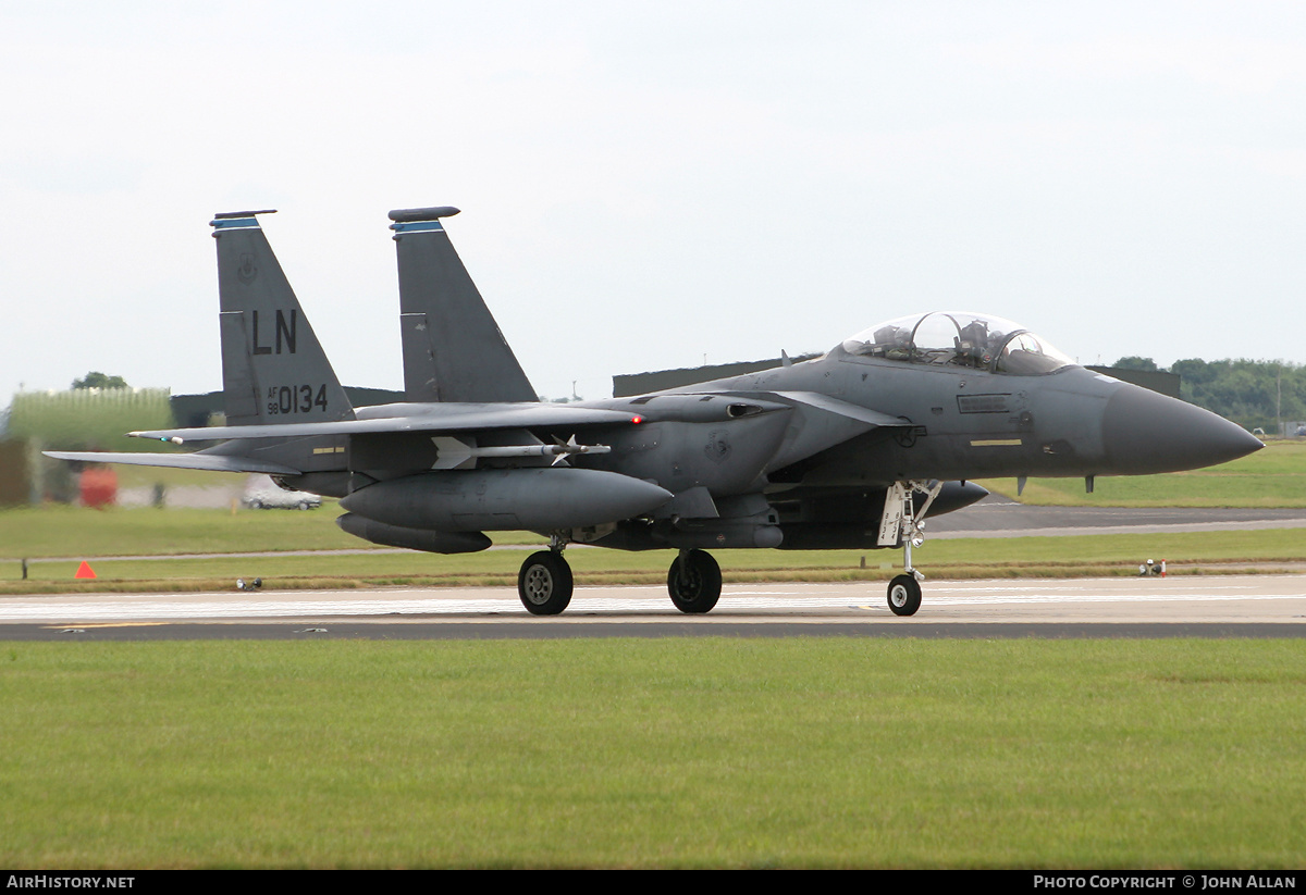 Aircraft Photo of 98-0134 / AF98-0134 | Boeing F-15E Strike Eagle | USA - Air Force | AirHistory.net #220952