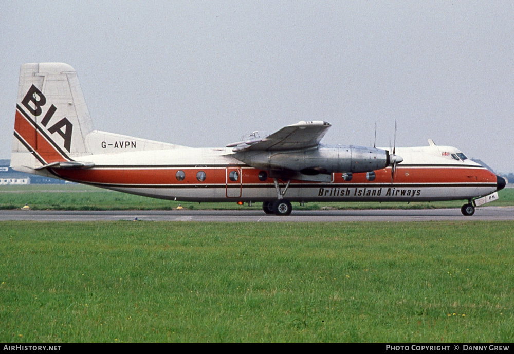 Aircraft Photo of G-AVPN | Handley Page HPR-7 Herald 213 | British Island Airways - BIA | AirHistory.net #220960