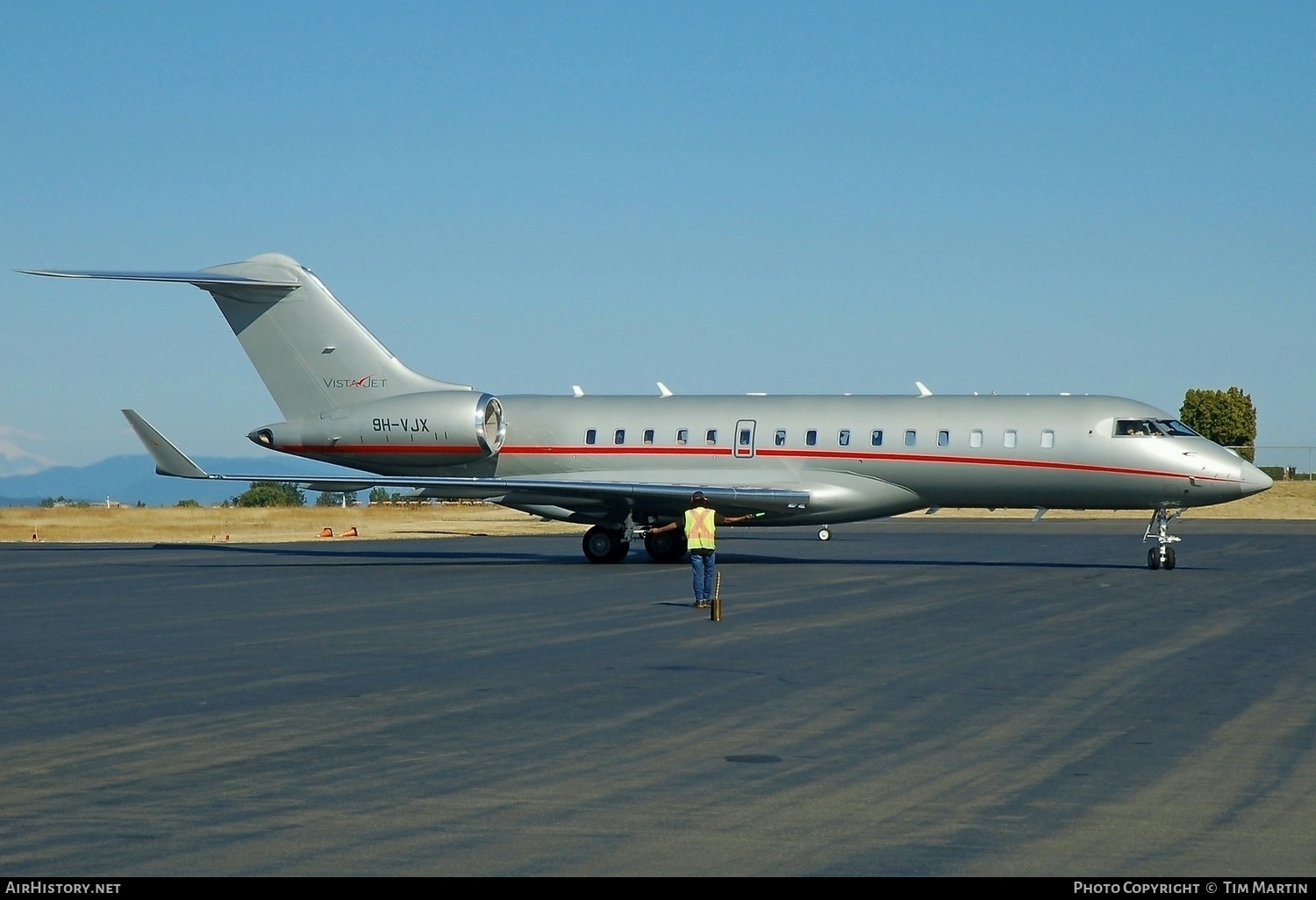 Aircraft Photo of 9H-VJX | Bombardier Global 6000 (BD-700-1A10) | VistaJet | AirHistory.net #220964