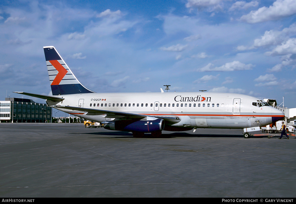 Aircraft Photo of C-GQCP | Boeing 737-217/Adv | Canadian Airlines | AirHistory.net #220974