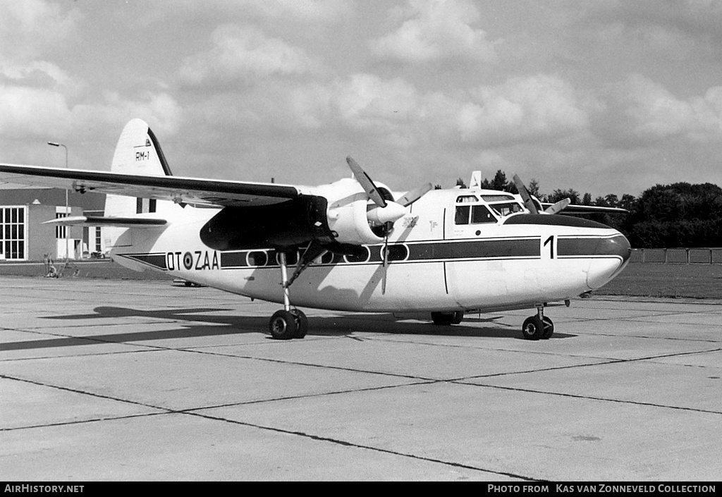 Aircraft Photo of RM-1 | Percival P.66 Pembroke C.51 | Belgium - Air Force | AirHistory.net #221001