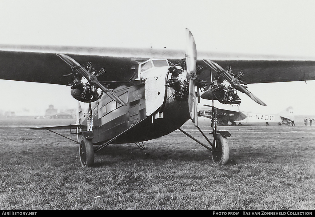 Aircraft Photo of J7986 | Fokker F.VIIa-3m | UK - Air Force | AirHistory.net #221004