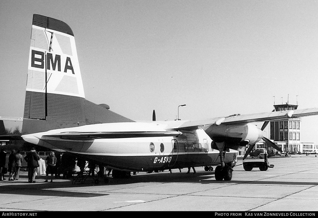 Aircraft Photo of G-ASVO | Handley Page HPR-7 Herald 214 | British Midland Airways - BMA | AirHistory.net #221005