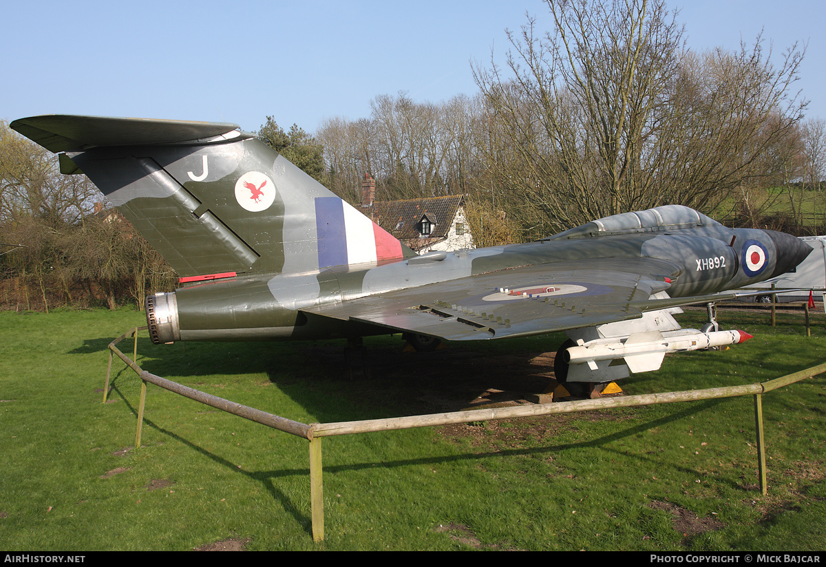 Aircraft Photo of XH892 | Gloster Javelin FAW9R | UK - Air Force | AirHistory.net #221006