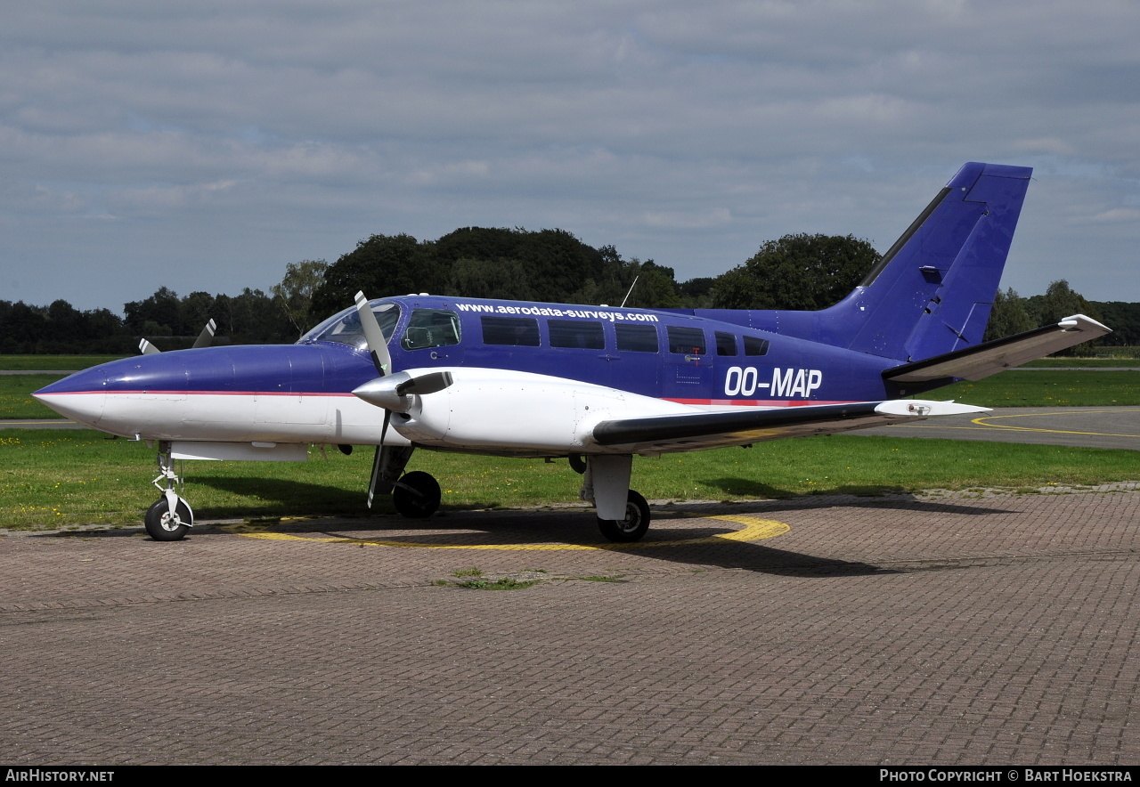 Aircraft Photo of OO-MAP | Cessna 404 Titan | Aerodata Surveys | AirHistory.net #221015