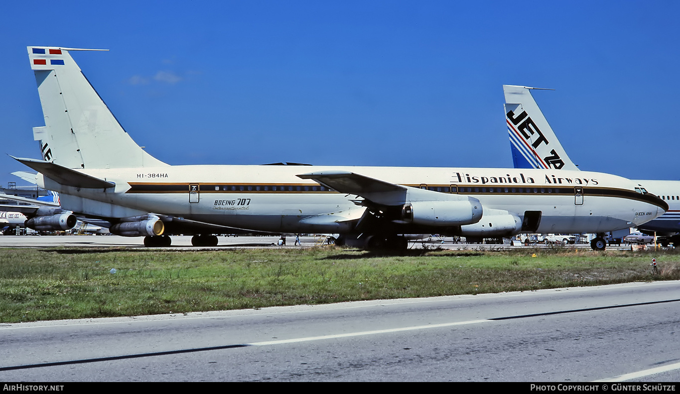 Aircraft Photo of HI-384HA | Boeing 707-124 | Hispaniola Airways | AirHistory.net #221022