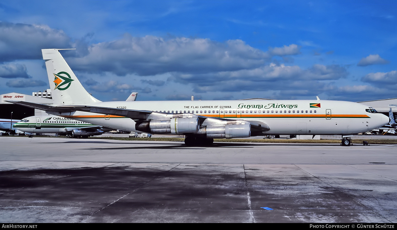 Aircraft Photo of N732Q | Boeing 707-321B | Guyana Airways | AirHistory.net #221030