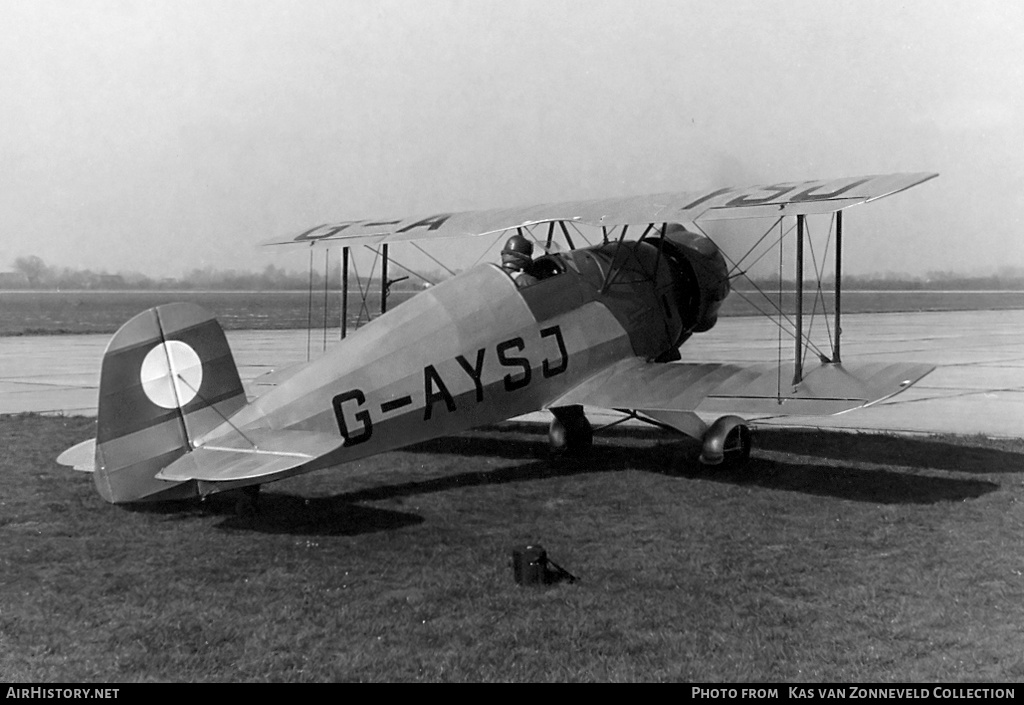 Aircraft Photo of G-AYSJ | Bücker Bü 133C Jungmeister | AirHistory.net #221044