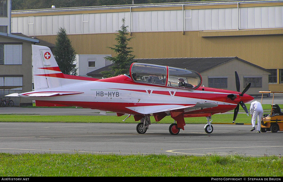 Aircraft Photo of HB-HYB | Pilatus PC-21 | Switzerland - Air Force | AirHistory.net #221048