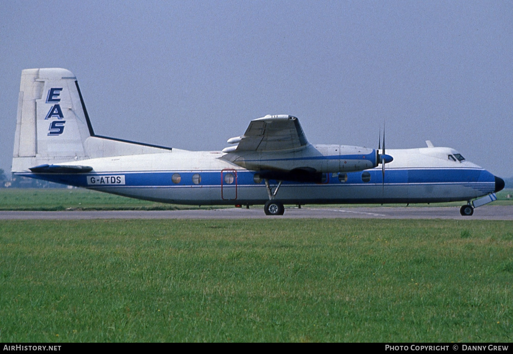 Aircraft Photo of G-ATDS | Handley Page HPR-7 Herald 209 | EAS - Express Air Services | AirHistory.net #221051
