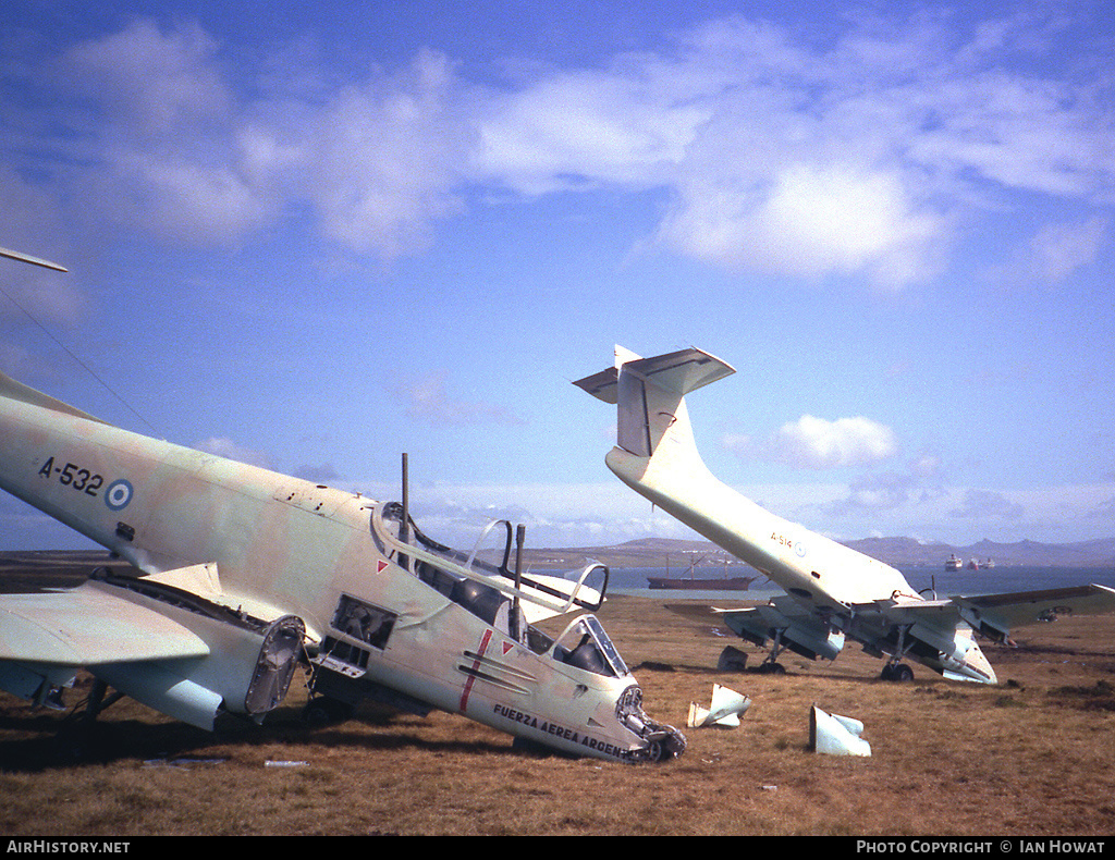 Aircraft Photo of A-532 | FMA IA-58A Pucara | Argentina - Air Force | AirHistory.net #221072