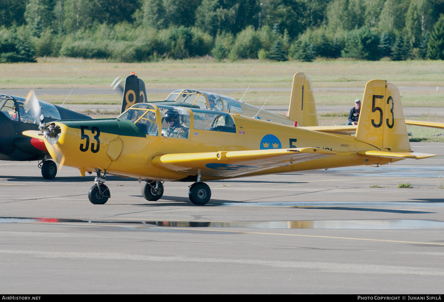 Aircraft Photo of SE-IGL | Saab Sk50B Safir (91B) | Sweden - Air Force | AirHistory.net #221111