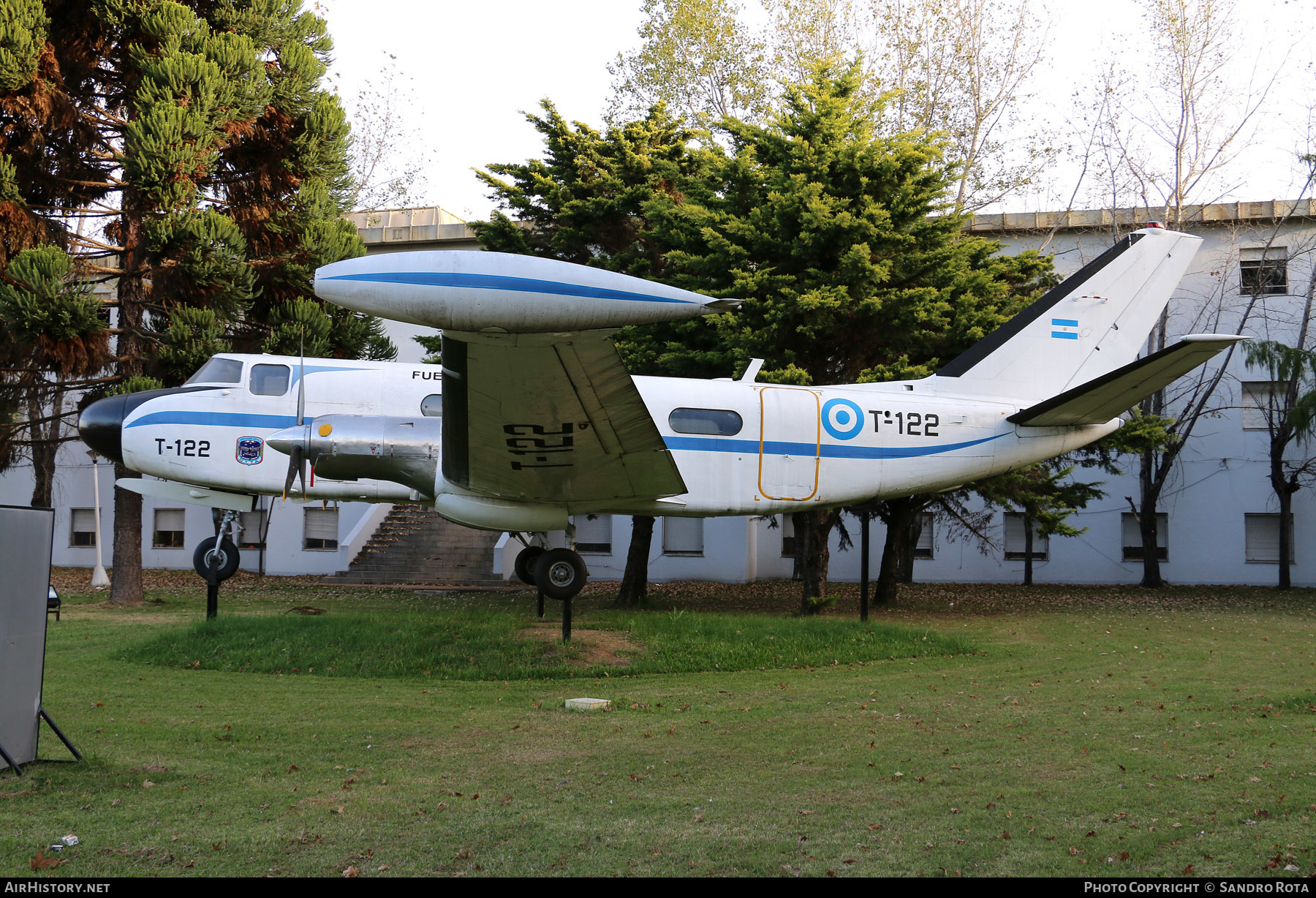 Aircraft Photo of T-122 | FMA IA-50B Guarani II | Argentina - Air Force | AirHistory.net #221128