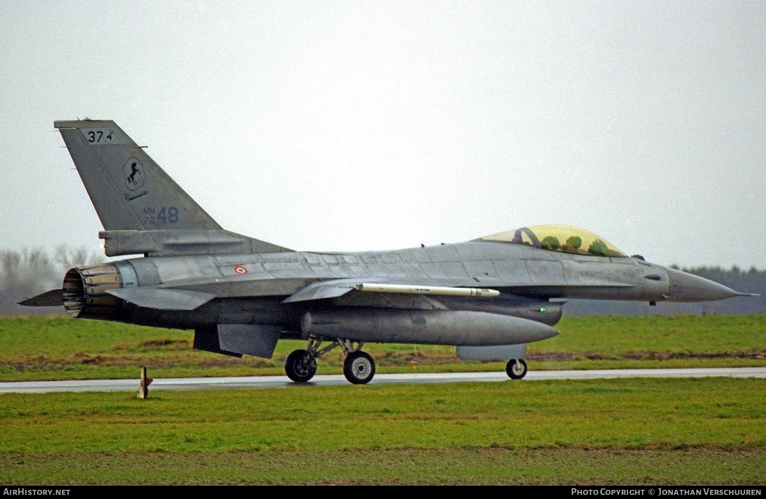 Aircraft Photo of MM7248 | General Dynamics F-16A/ADF Fighting Falcon | Italy - Air Force | AirHistory.net #221133