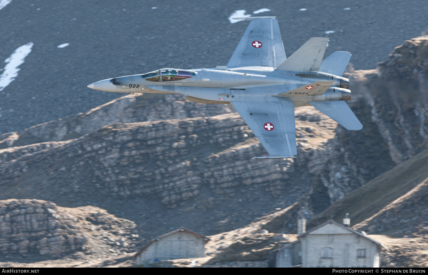 Aircraft Photo of J-5022 | McDonnell Douglas F/A-18C Hornet | Switzerland - Air Force | AirHistory.net #221134
