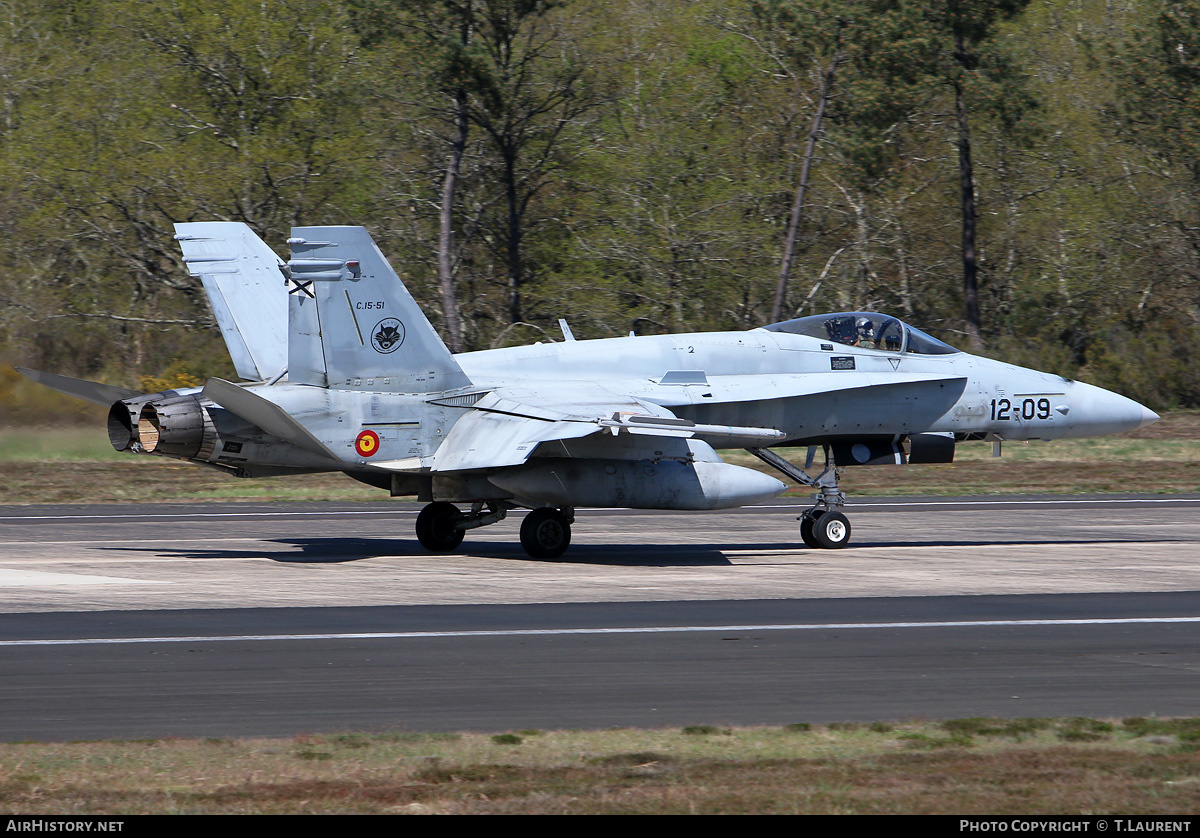 Aircraft Photo of C15-51 | McDonnell Douglas EF-18A Hornet | Spain - Air Force | AirHistory.net #221144