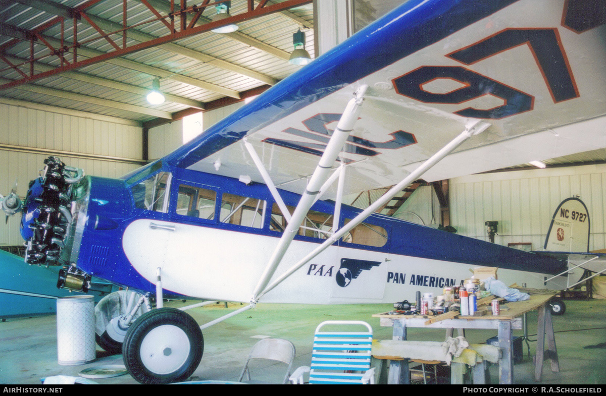 Aircraft Photo of N9727 / NC9727 | Fairchild 71 | Pan American Airways System - PAA | AirHistory.net #221154