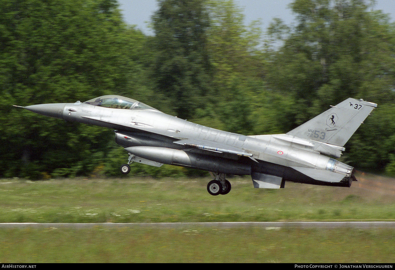 Aircraft Photo of MM7253 / MM72-53 | General Dynamics F-16A/ADF Fighting Falcon | Italy - Air Force | AirHistory.net #221158