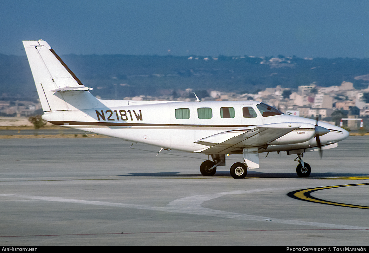 Aircraft Photo of N2181W | Cessna T303 Crusader | AirHistory.net #221159