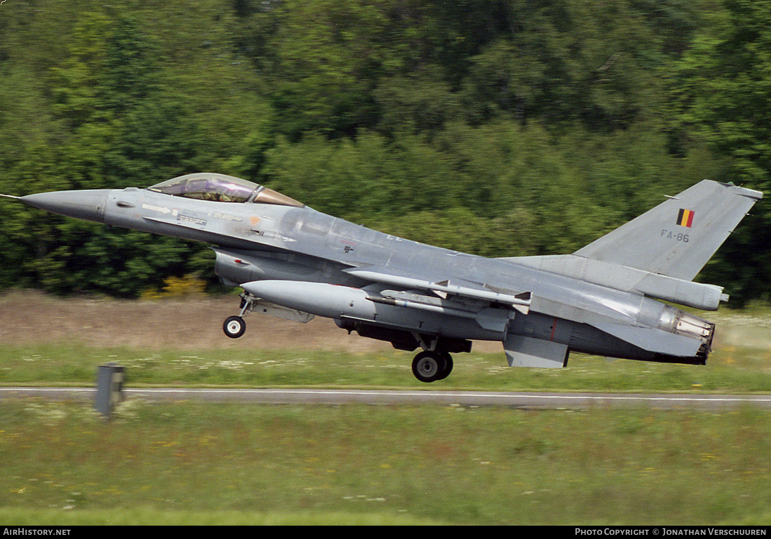 Aircraft Photo of FA-86 | General Dynamics F-16AM Fighting Falcon | Belgium - Air Force | AirHistory.net #221161