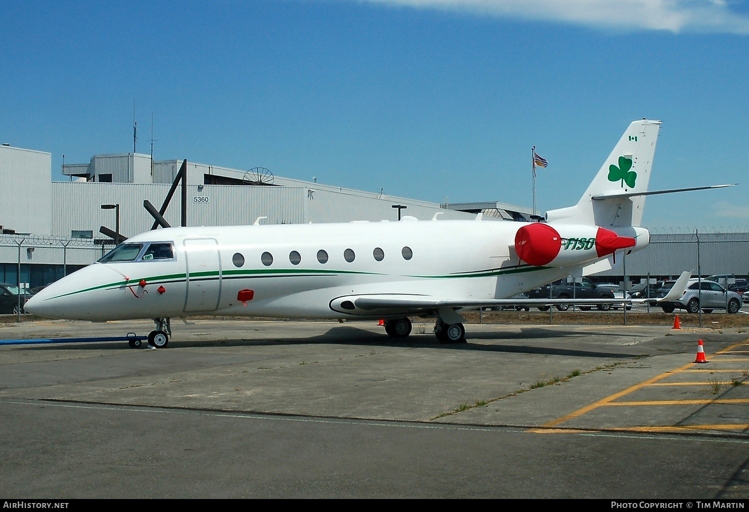 Aircraft Photo of C-FISO | Israel Aircraft Industries Gulfstream G200 | AirHistory.net #221169