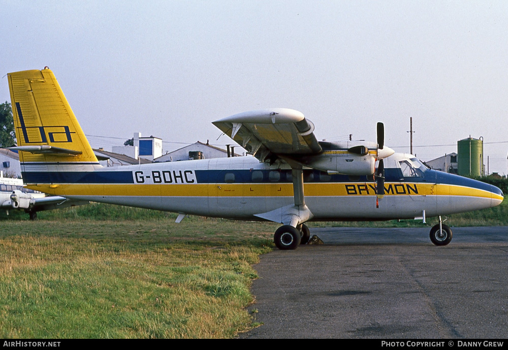 Aircraft Photo of G-BDHC | De Havilland Canada DHC-6-310 Twin Otter | Brymon Airways | AirHistory.net #221174