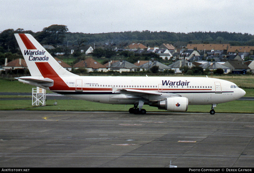 Aircraft Photo of C-GBWD | Airbus A310-304 | Wardair Canada | AirHistory.net #221177