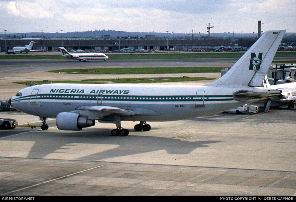 Aircraft Photo of 5N-AUH | Airbus A310-222 | Nigeria Airways | AirHistory.net #221178