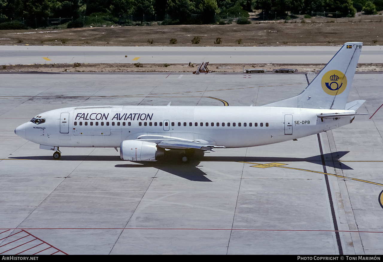 Aircraft Photo of SE-DPB | Boeing 737-33A(QC) | Falcon Aviation | AirHistory.net #221187