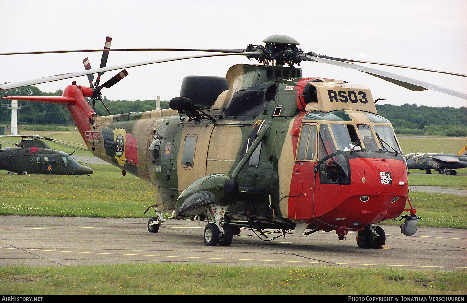 Aircraft Photo of RS03 | Westland WS-61 Sea King Mk48 | Belgium - Air Force | AirHistory.net #221205